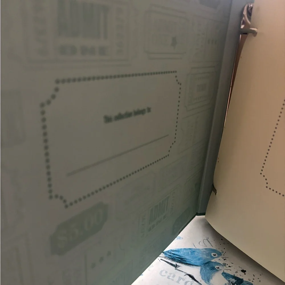 Just the Ticket Stub Organizer - Colorful Design